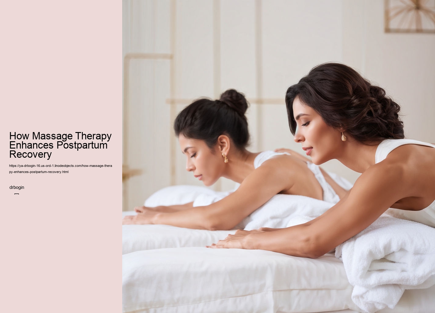 How Massage Therapy Enhances Postpartum Recovery